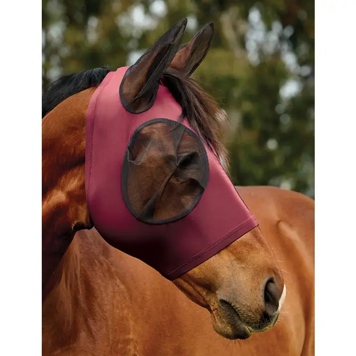 Lycra Fly Mask (burgundy) £13.50