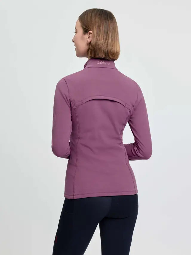 LeMieux Frances Ladies 1/4 Zip Fleece Mallow - £39.95