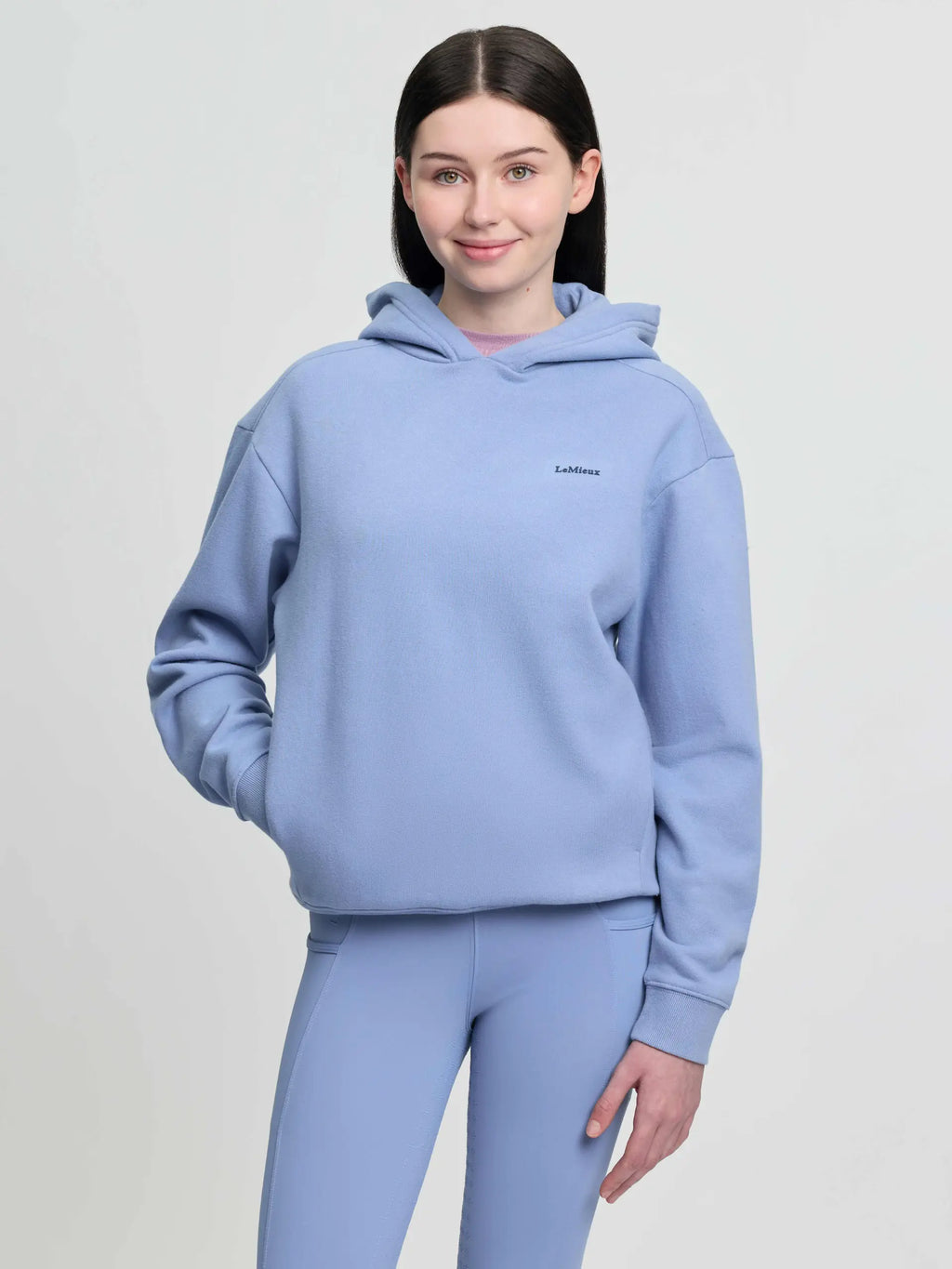 LeMieux Young Rider Sia Hoodie Powder Blue - £44.95