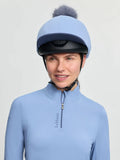 LeMieux Classique Pom Hat Silk Powder Blue £24.95