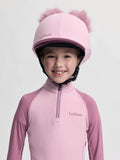 LeMieux Mini Double Pom Hat Silk Fondant £24.95