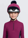 LeMieux Classique Pom Hat Silk Blackberry £24.95