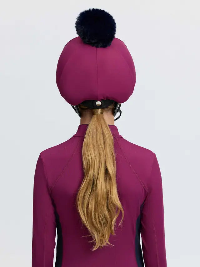 LeMieux Classique Pom Hat Silk Blackberry £24.95
