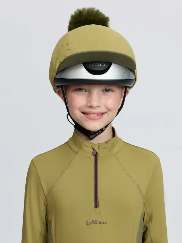 LeMieux Classique Pom Hat Silk Gooseberry £24.95