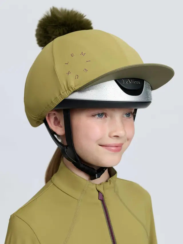LeMieux Classique Pom Hat Silk Gooseberry £24.95